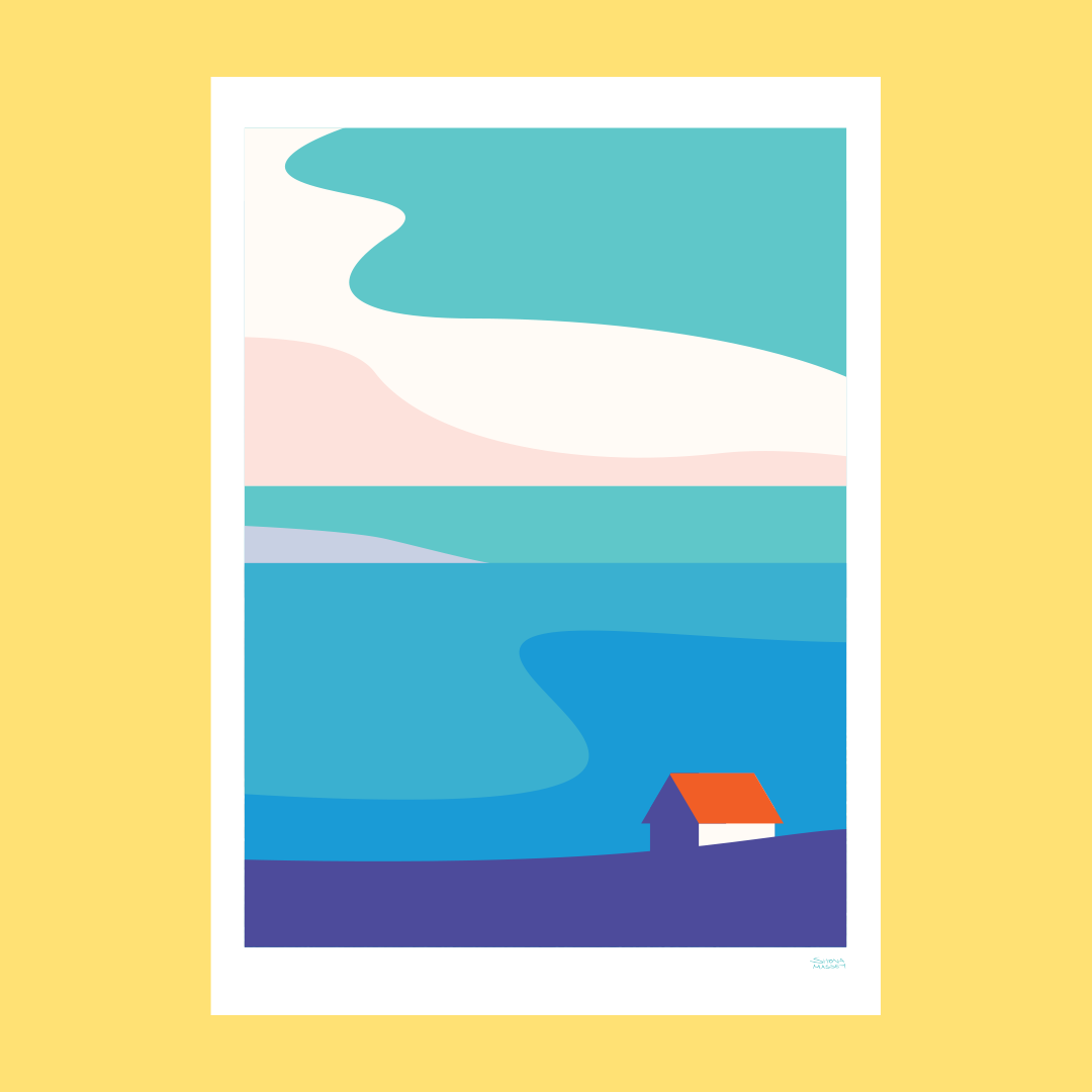 House on a Hill Print (Large)