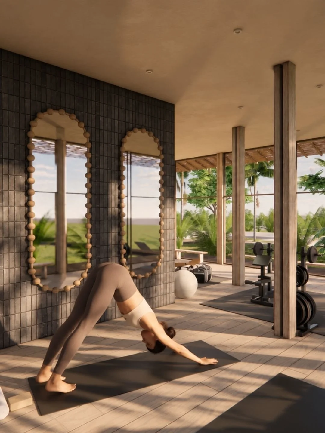 Un espacio para volver al cuerpo.

Maraye est&aacute; dise&ntilde;ado para atraer a nuestra intuici&oacute;n a empezar el d&iacute;a con respiraci&oacute;n, movimiento y calma, rodeado por una arquitectura que acompa&ntilde;a el descanso y la renovac