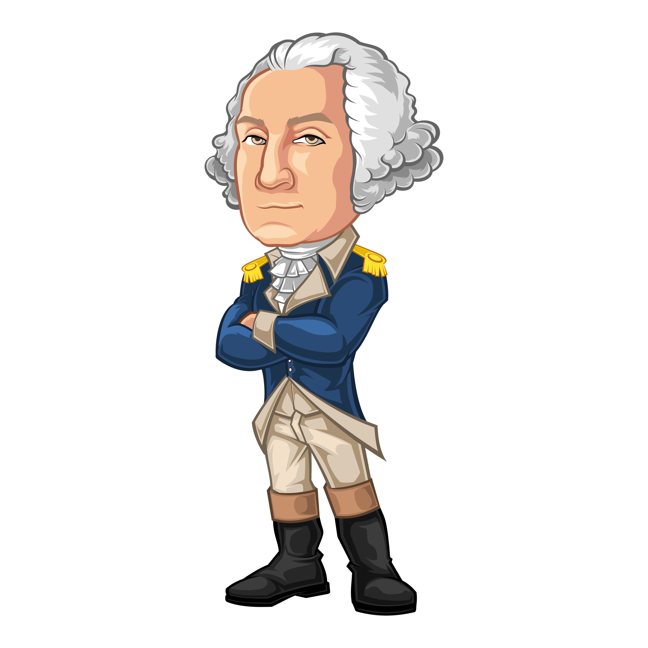 George Washington — Vector Illustration