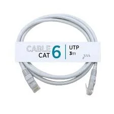 PATCH CORD CAT 6 U/UTP / COBRE / COLOR GRIS