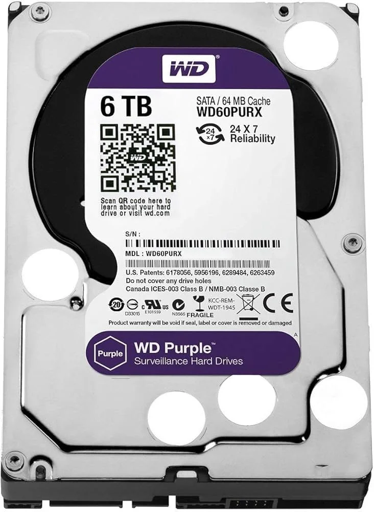 DISCO DURO WESTERN  6TB