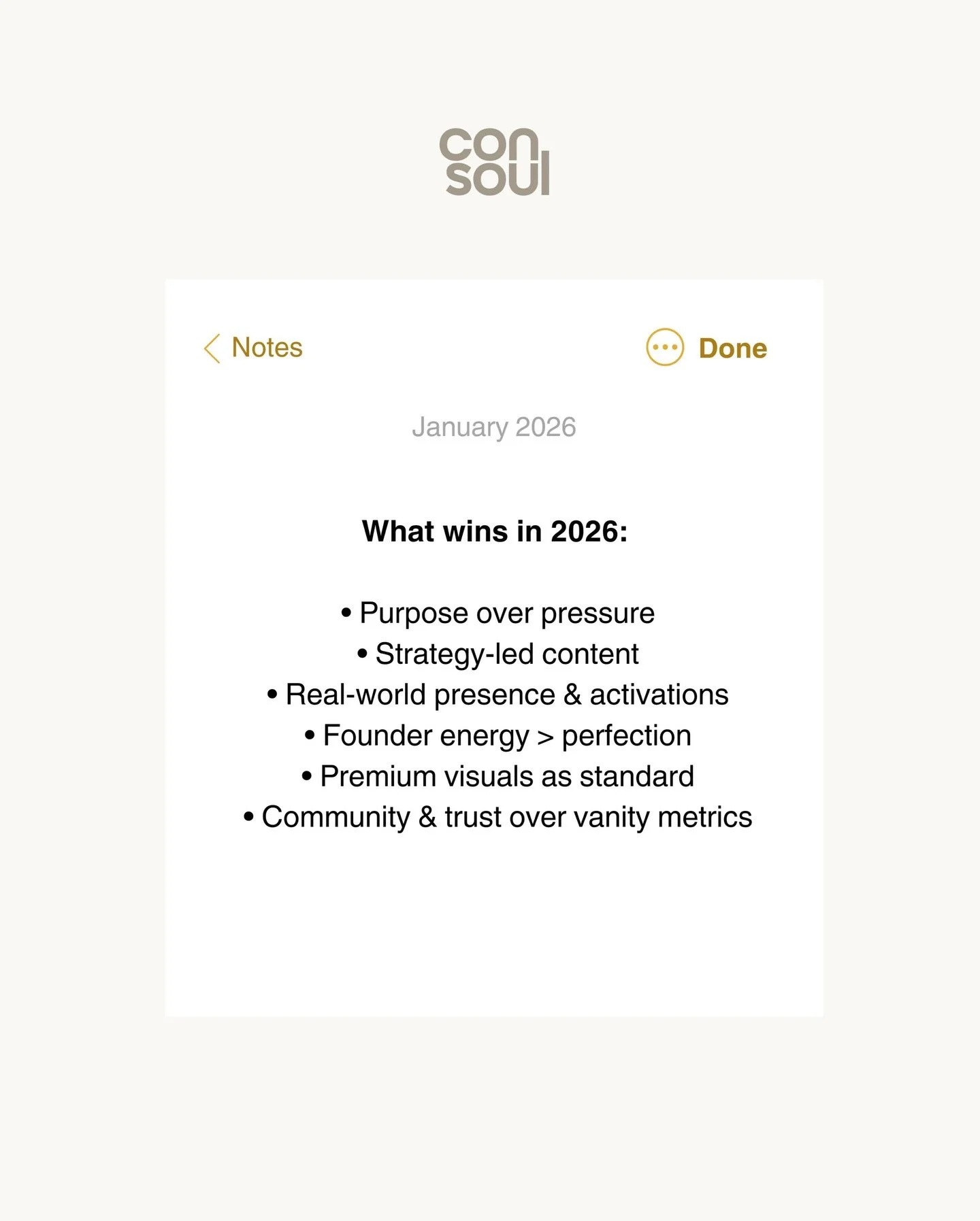 We&rsquo;re now living in a world where everything is soo accessible, optimised and automated, it&rsquo;s impossible to avoid brands, ads, AI, or endless options. 

There&rsquo;s more noise than ever and people are tired. I know we&rsquo;re EXHAUSTED
