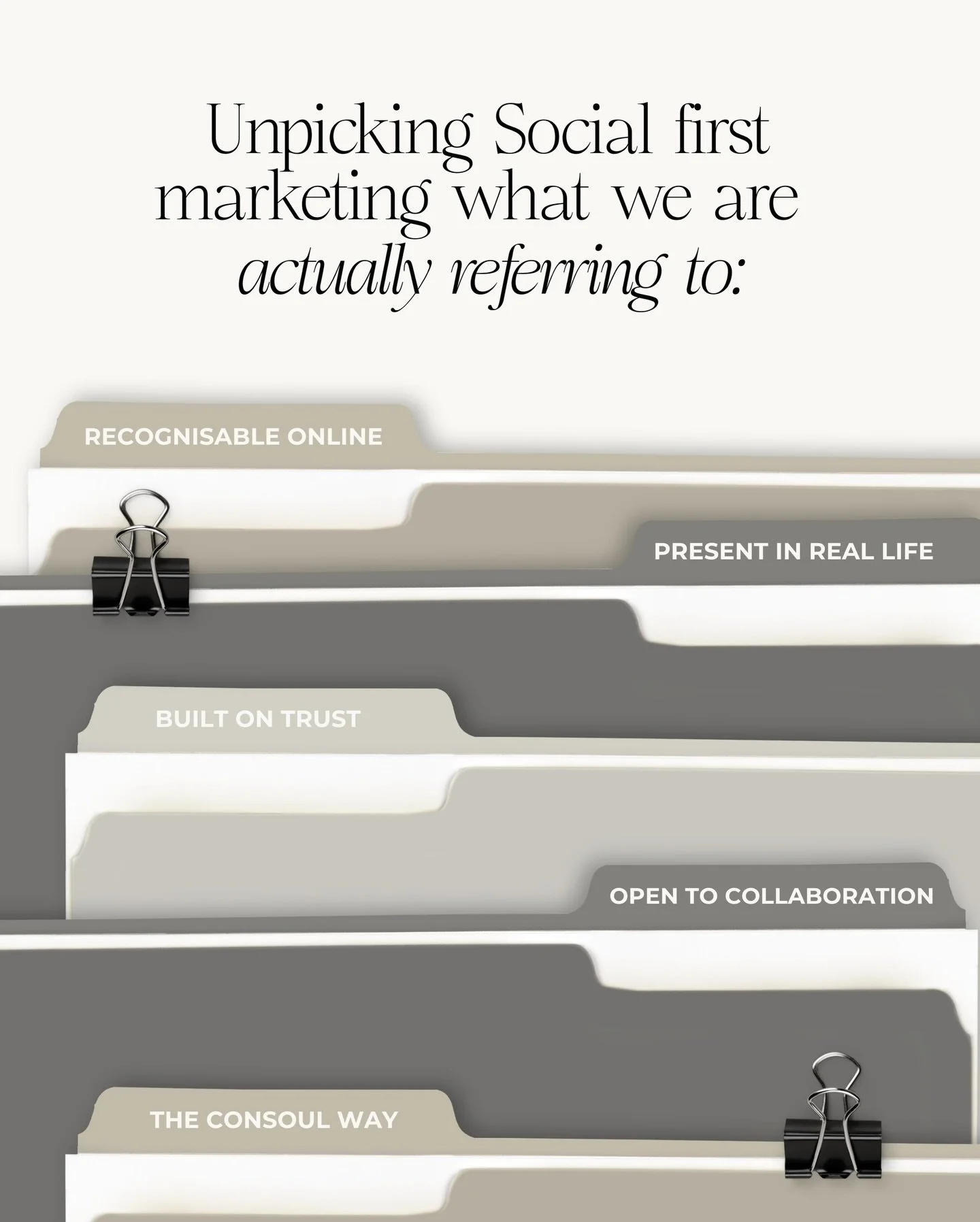 If your brand isn&rsquo;t recognisable, trusted, or opening doors yet&hellip;this is why.

Social-first marketing isn&rsquo;t about posting more content. Period.👀

It&rsquo;s about showing up with intention, expertise, building trust, and being pres