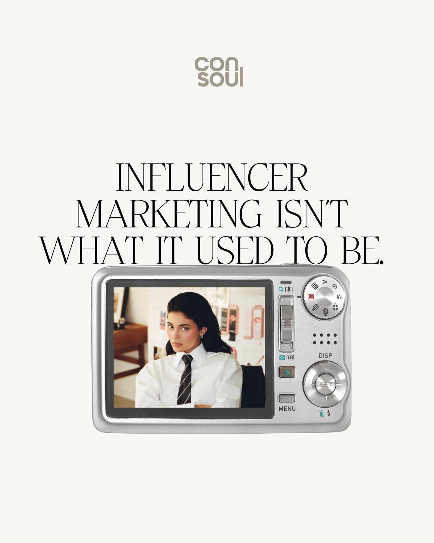 It isn&rsquo;t disappearing, it&rsquo;s maturing 🍄

The brands throwing money at random influencers hoping for a spike in sales? They&rsquo;re the ones saying &ldquo;social media doesn&rsquo;t work.&rdquo; It&rsquo;s too risky and far too obvious in