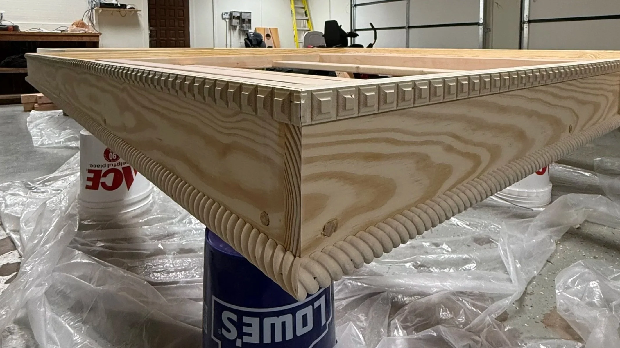 Unfinished Frame (White Pine / Trim)