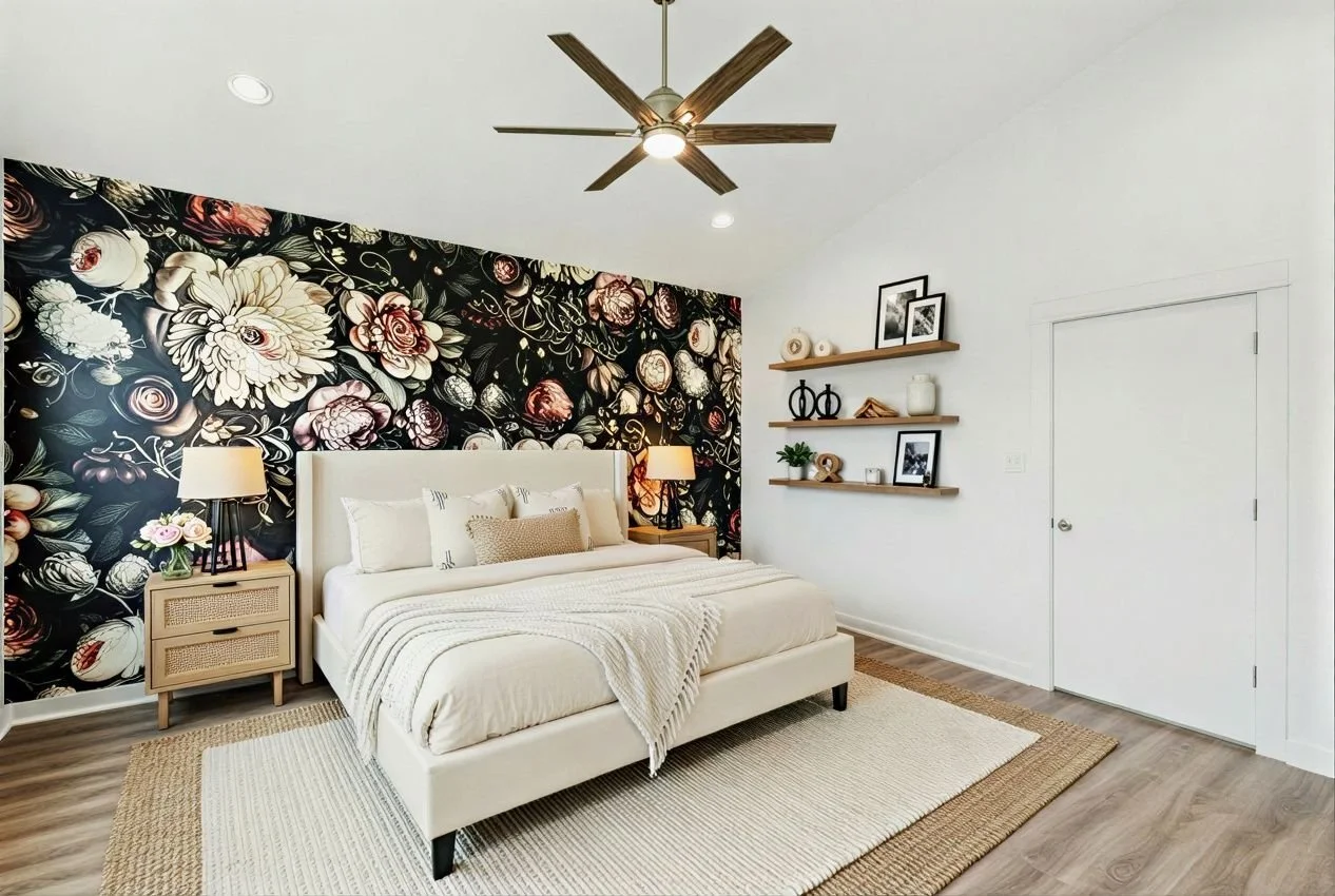 Bedroom - Designer Accent Wall 