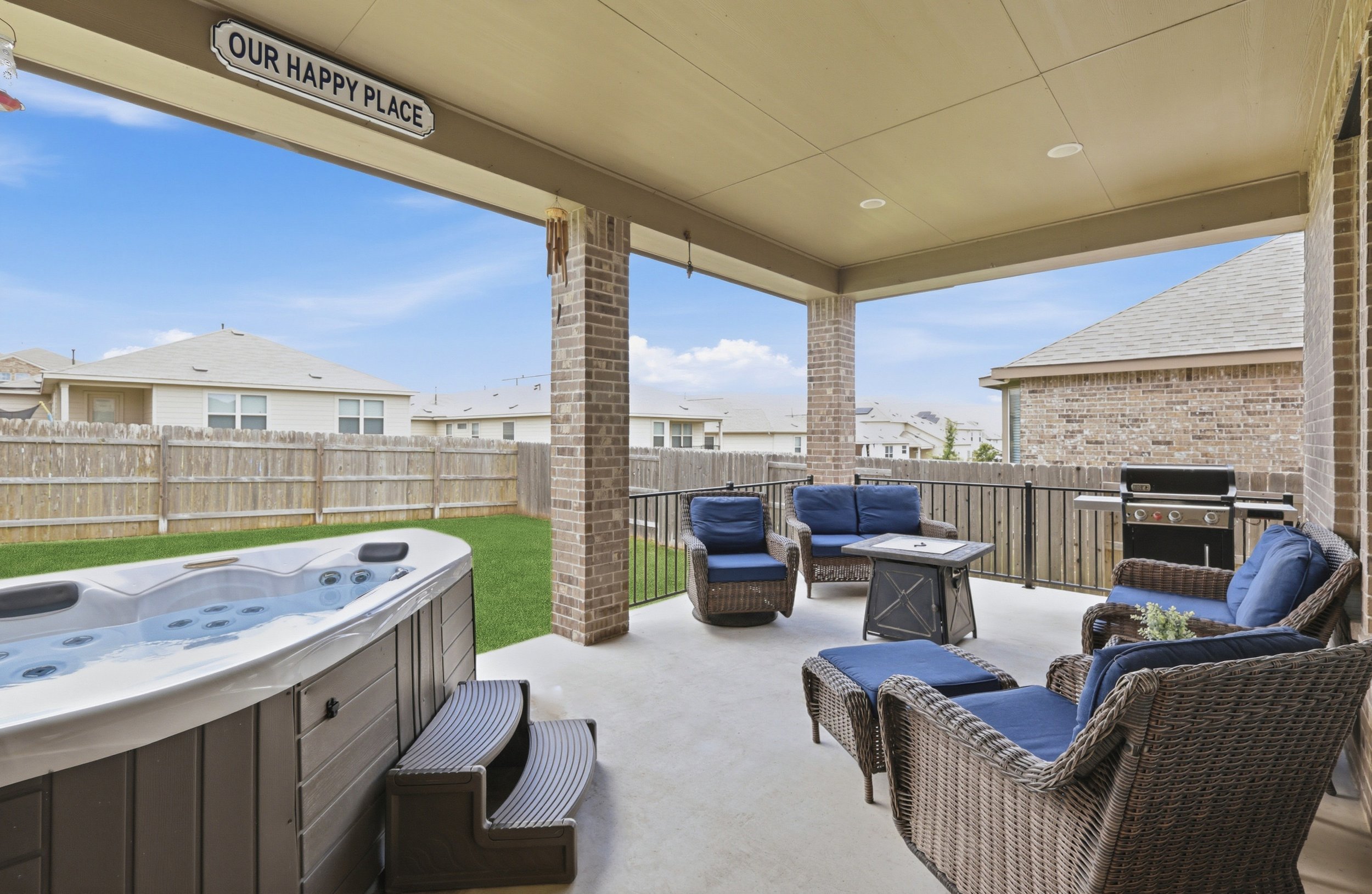 Covered Patio Retreat