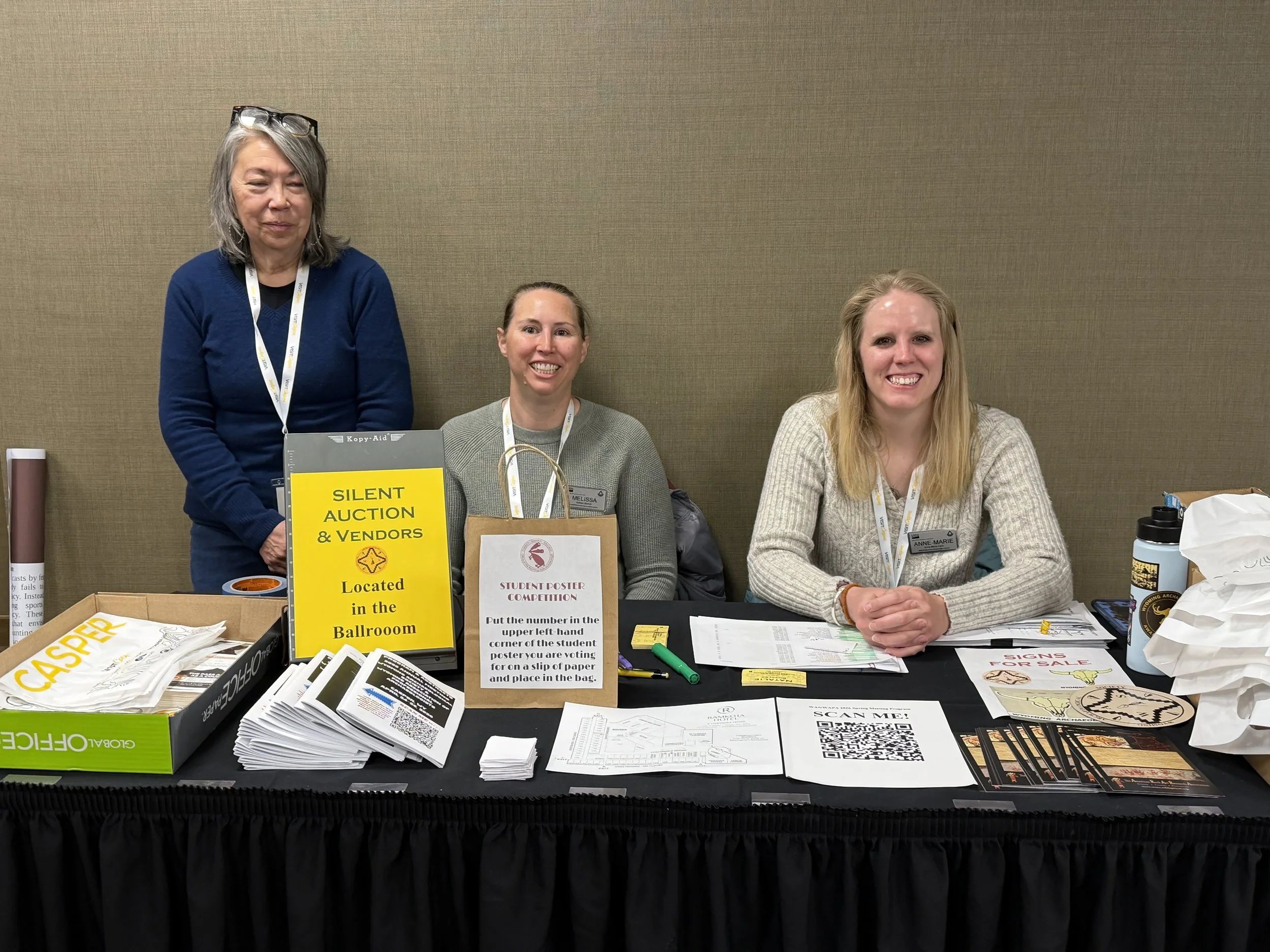 Registration table 
