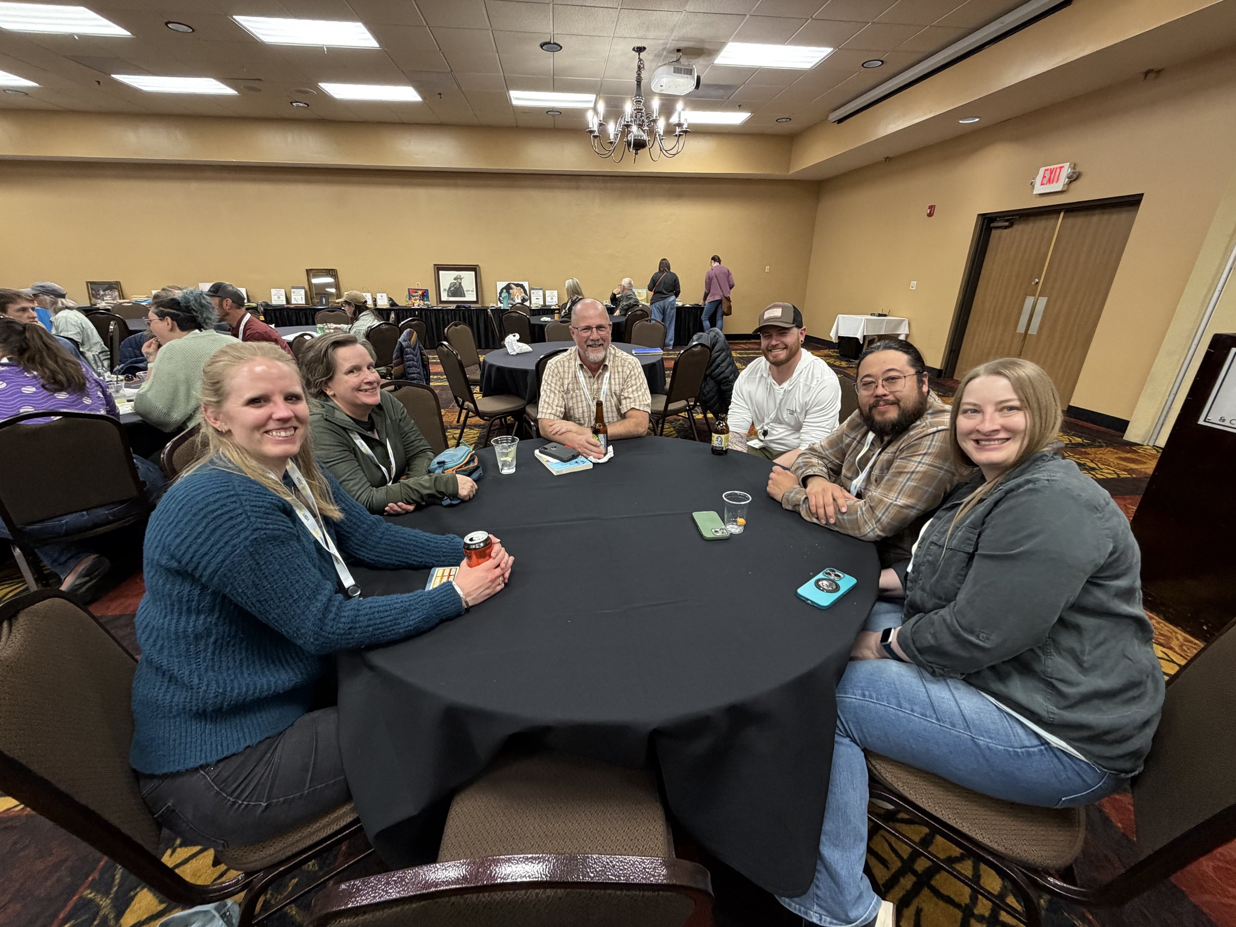 WAS members enjoying the 2026 banquet 