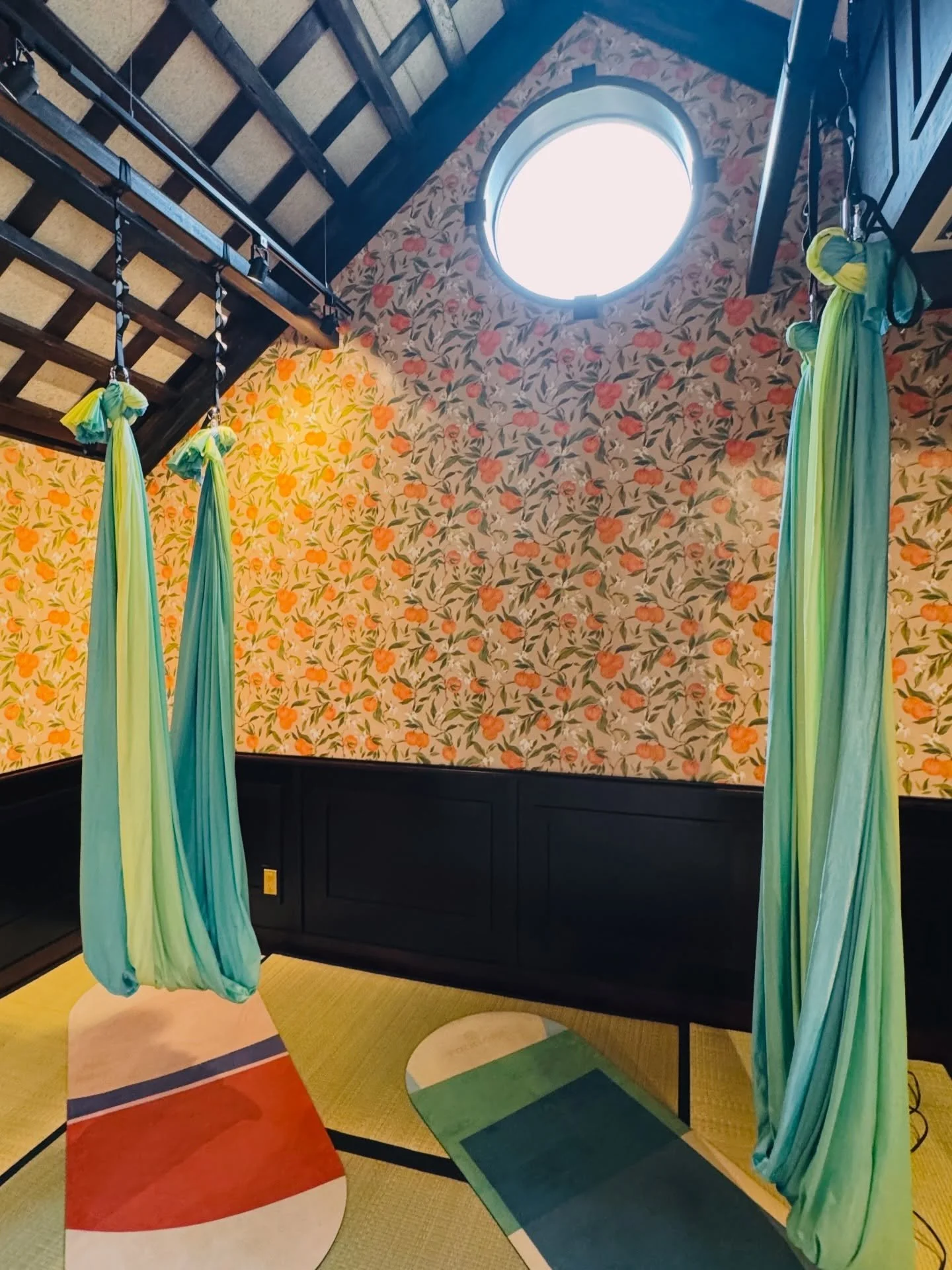 ✨ Another beautiful project completed at the incredible @camplucyoncreek 

We&rsquo;re honored to continue serving as the wallcovering installation partner for one of the world&rsquo;s most stunning resorts and spas. This meditation, yoga, and sound 