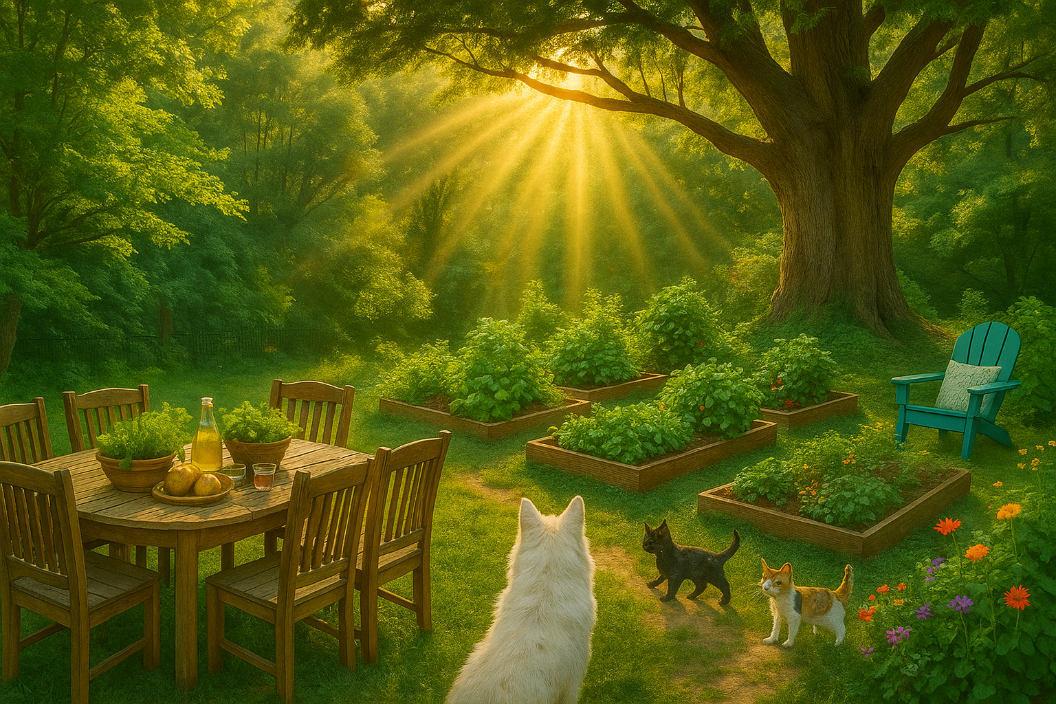 Glowing Hearth Garden