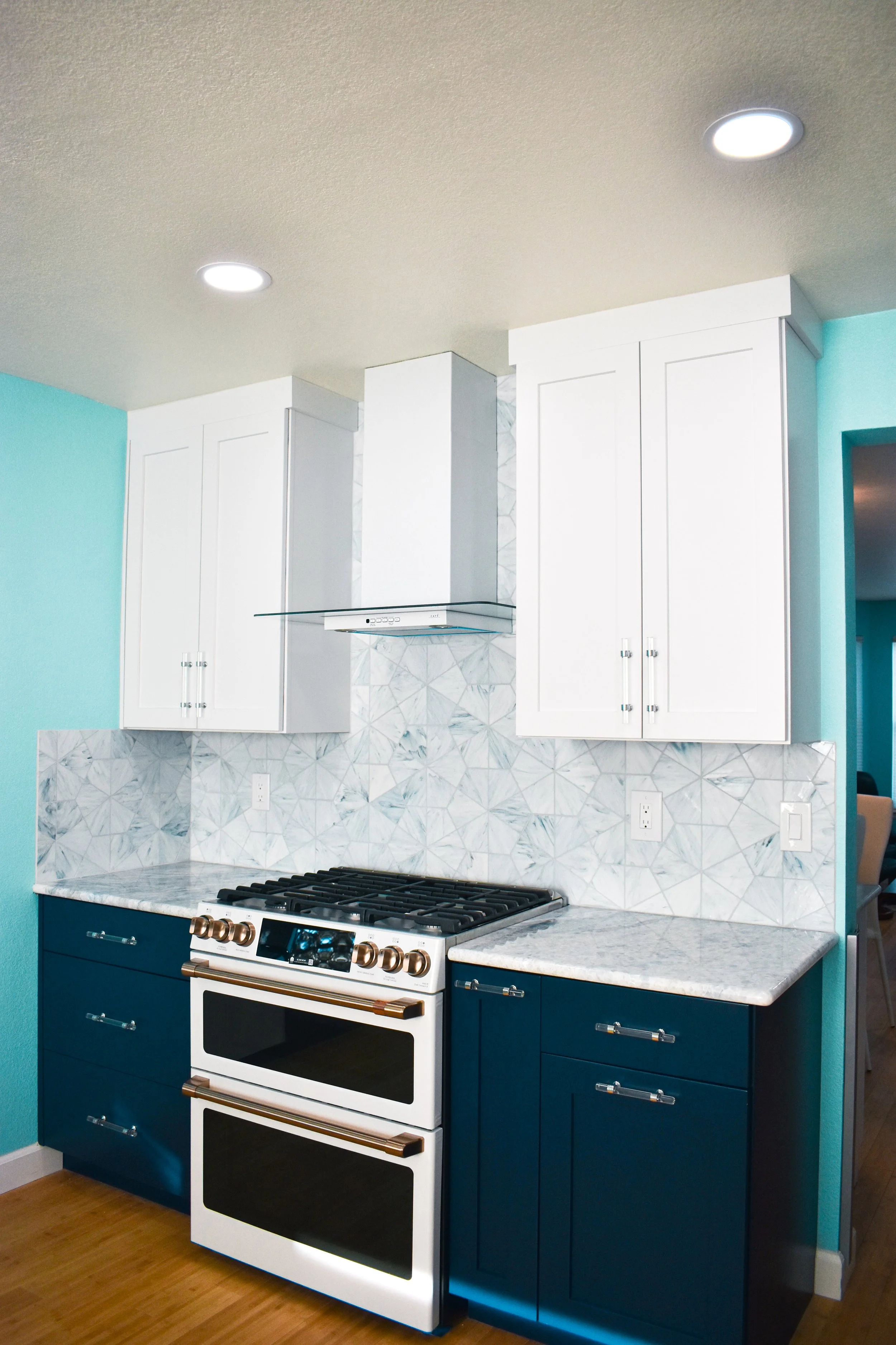 Sapphire and Crystal Kitchen