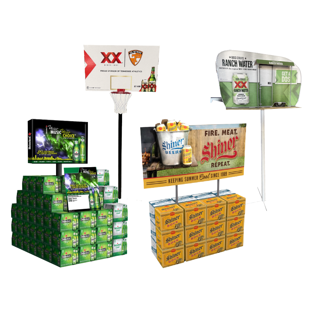 Corrugate Pole Toppers