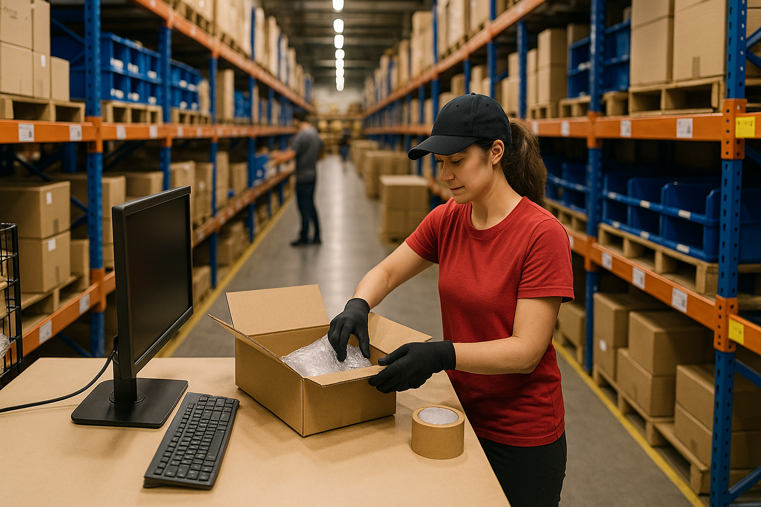E-commerce fulfillment services for pick, pack, and direct-to-consumer shipping.