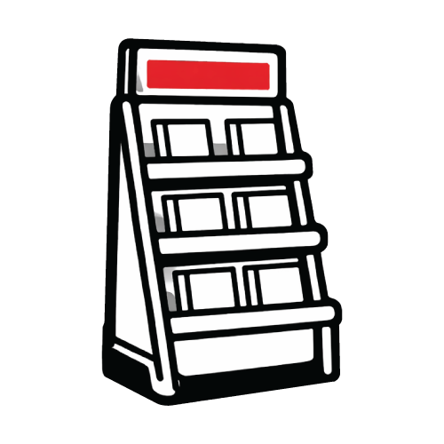 Display design and engineering services developing retail-ready POS display structures.