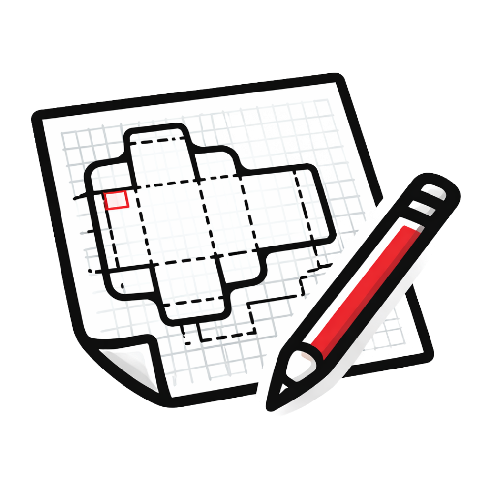 Production-focused design services that adapt existing brand assets into print-ready layouts, ensuring consistency, accuracy, and scalability across packaging, POS, and marketing materials.