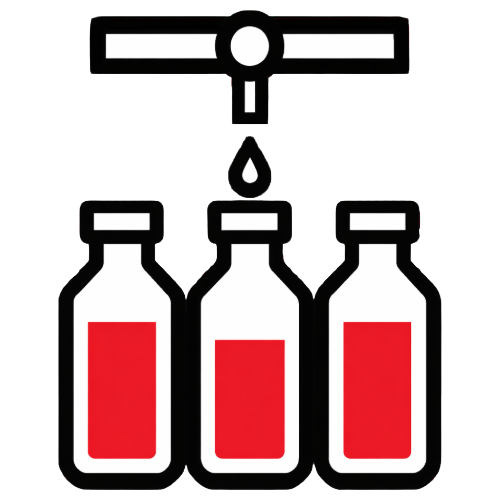 Bottle filling services for liquid consumer products and branded packaging programs.