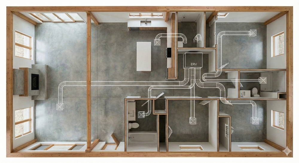 ERV Design and Supply Co. | Whole House ERV & HRV Systems