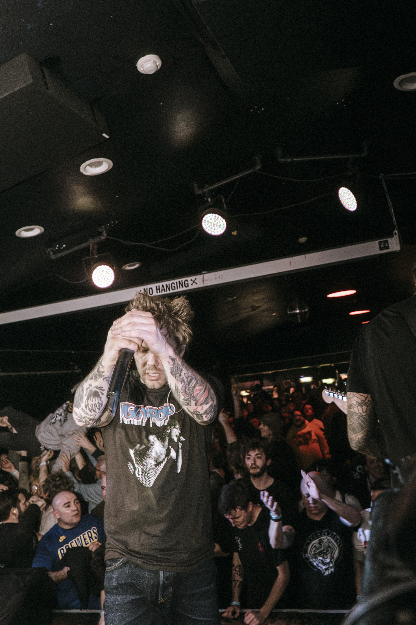 Angel Du$t at a sold out X-Ray Arcade show