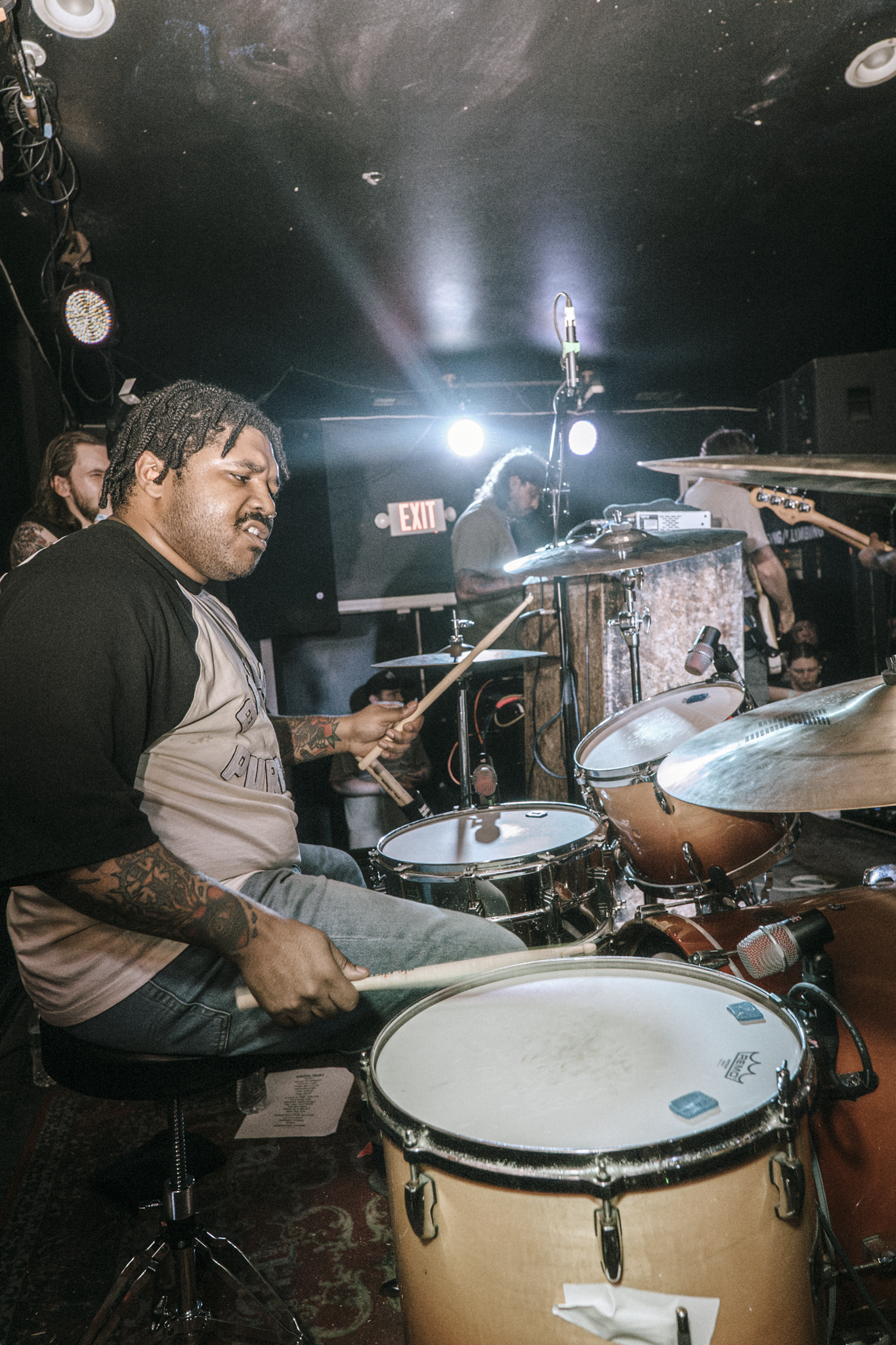 Angel Du$t at a sold out X-Ray Arcade show