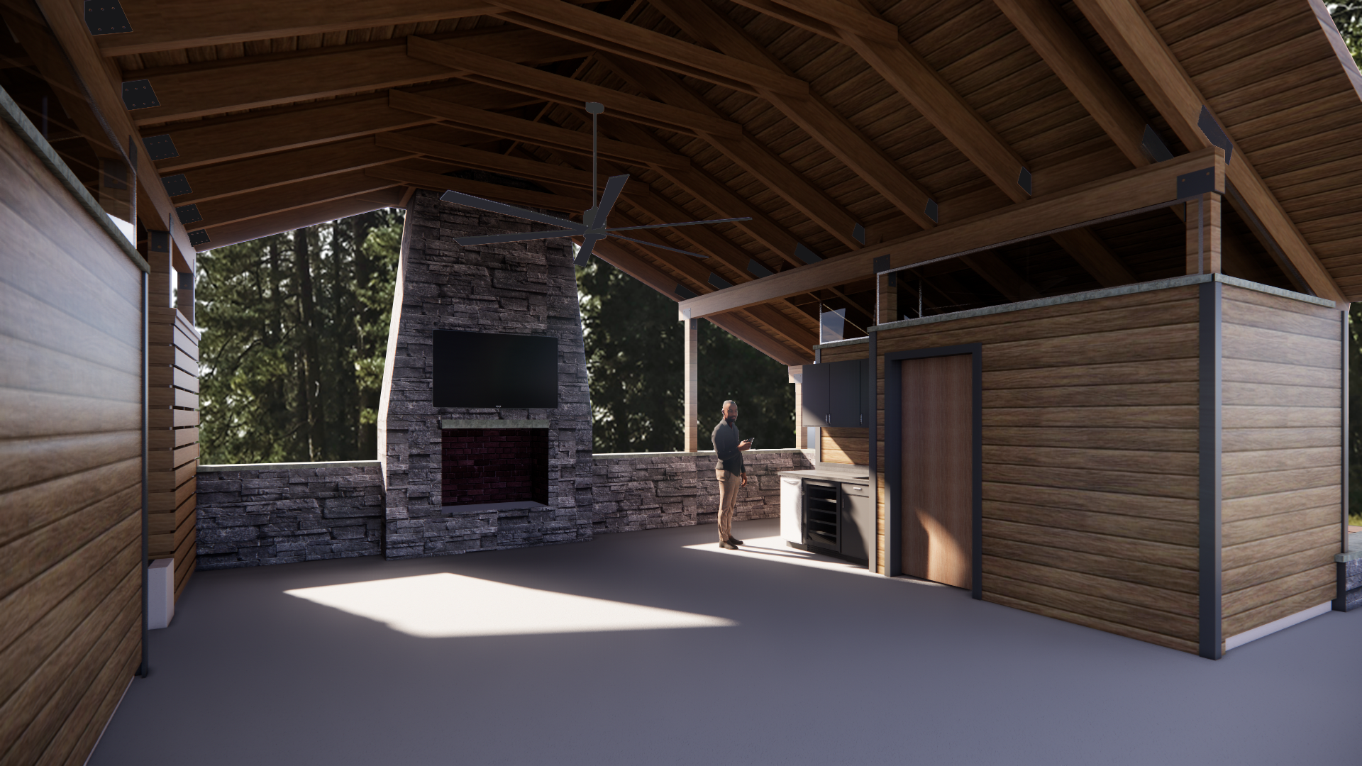 Private Residence Pool House