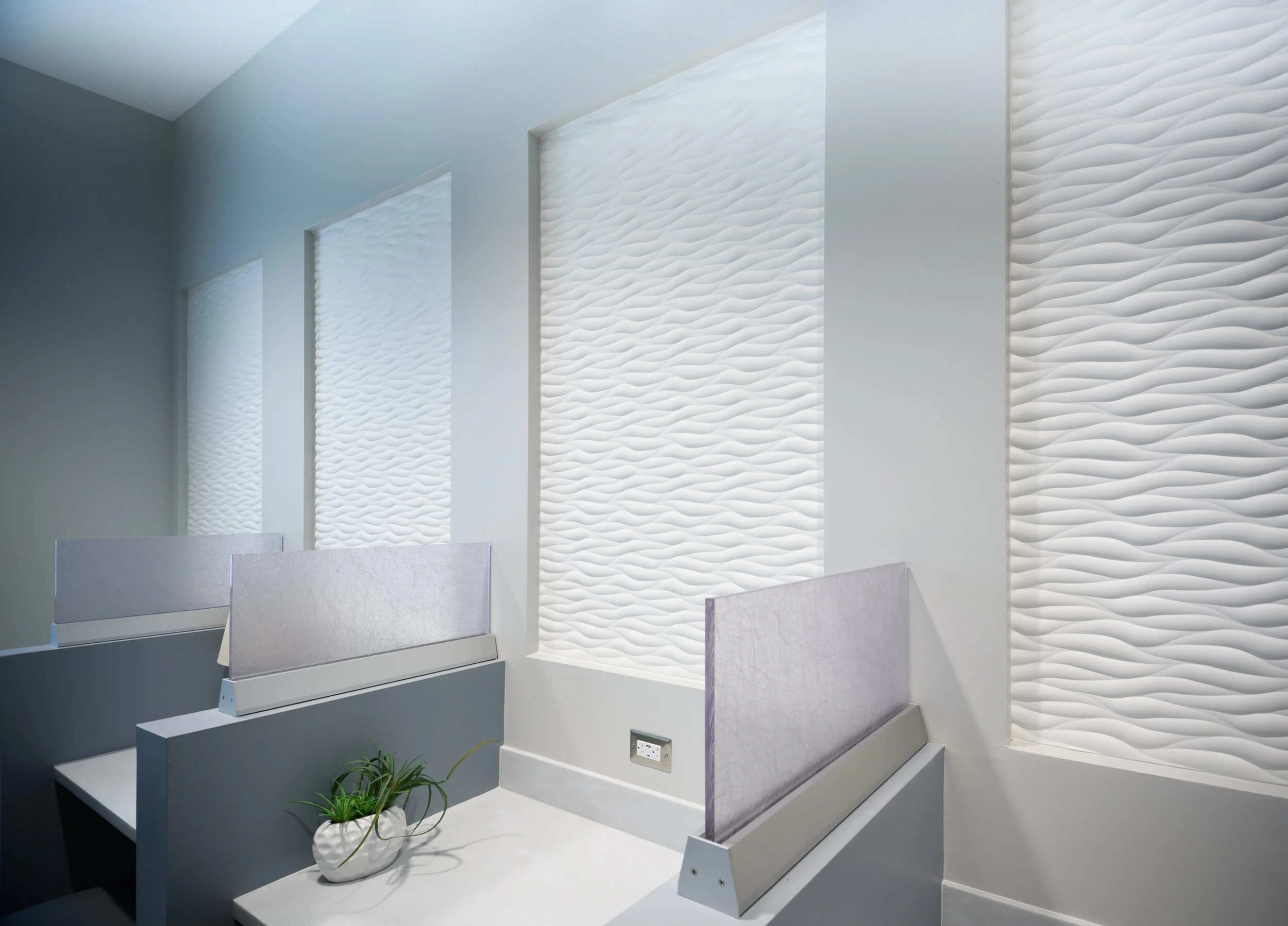 Waiting area of East Alabama Asthma and Allergy building