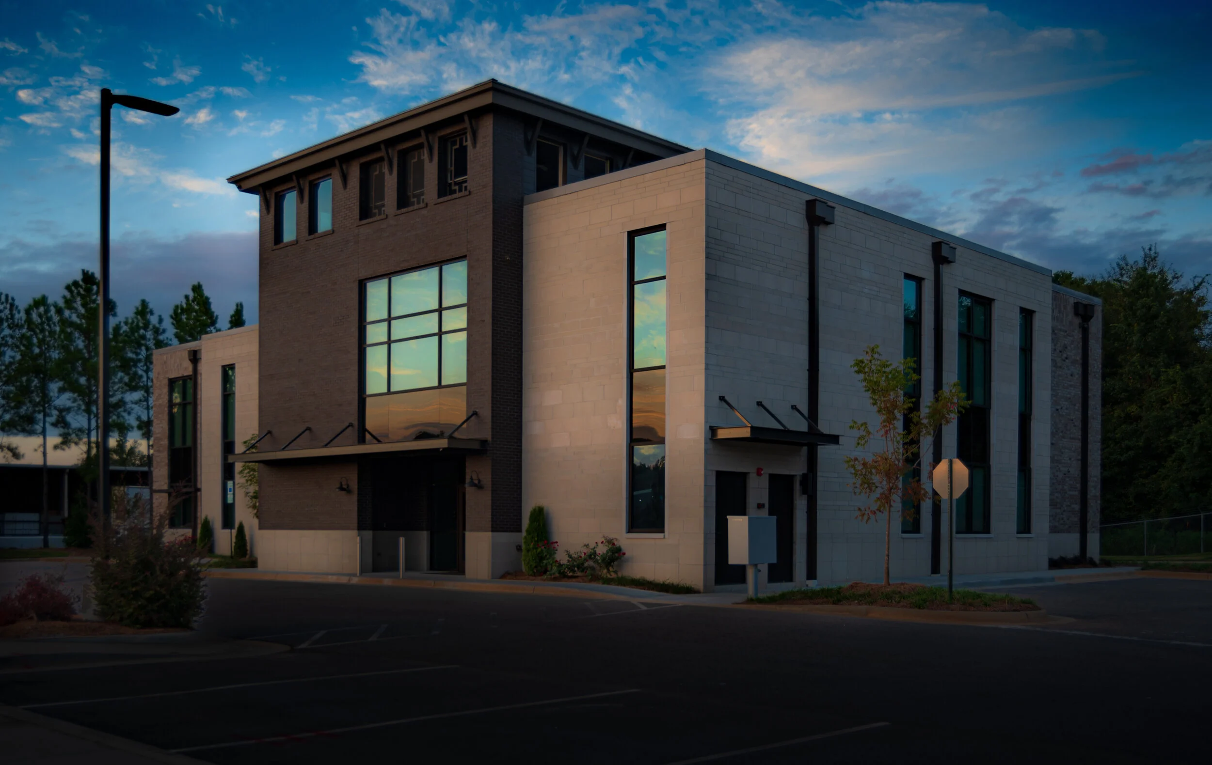 Perspective view of East Alabama Asthma and Allergy building