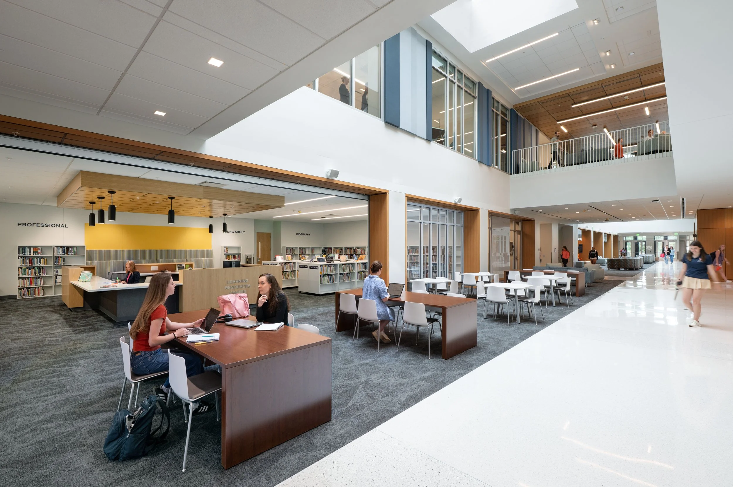 Atrium in College of Education building