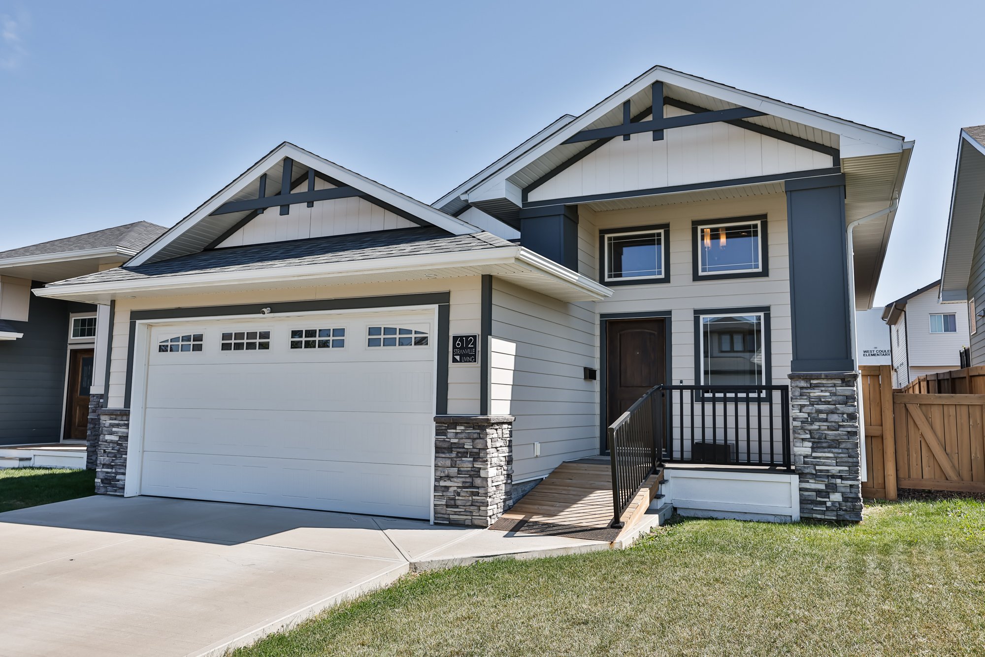 
SOLD

612 Aquitania Blvd West
Lethbridge, AB
LEGALLY SUITED
4 Bedrooms
2 Bathroom
Double attached garage and parking pad in the back
Tons of upgrades!!

MLS® Number: A2252096