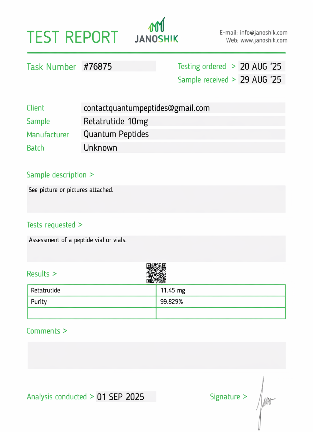 Test report by JANOSHIK laboratory.png
