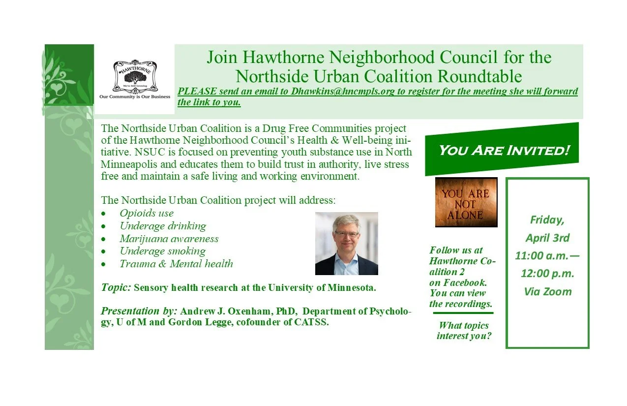 Northside Urban Coalition Meeting, April 3rd