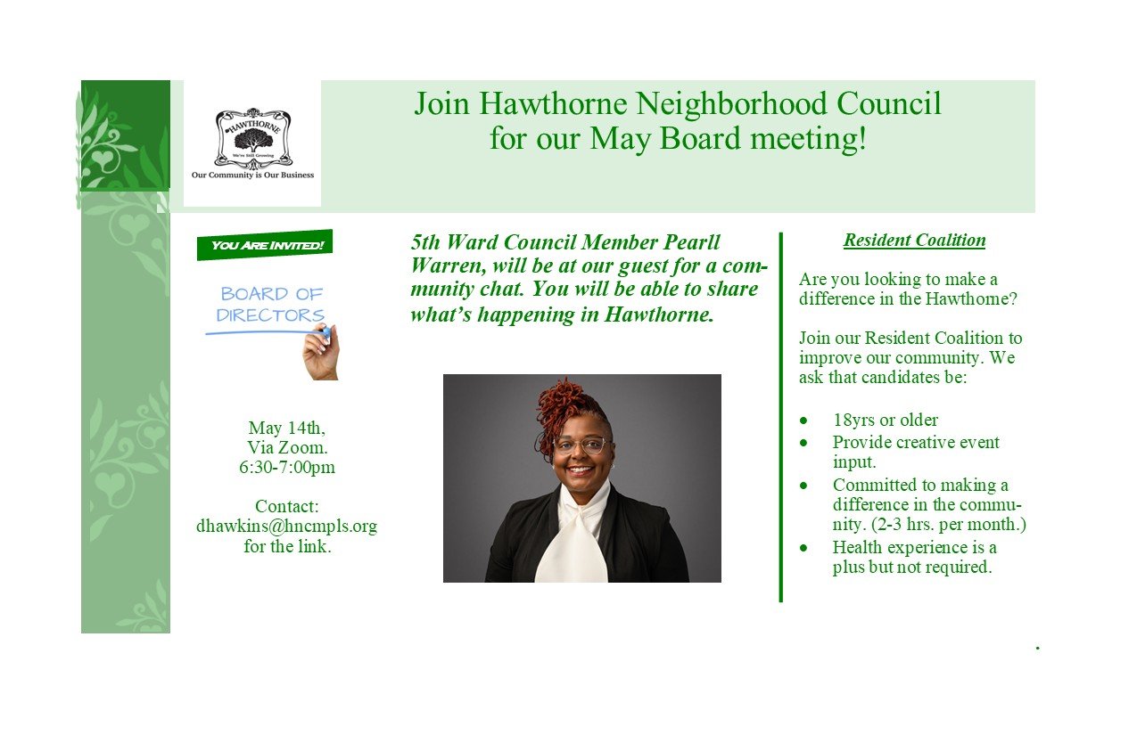 May Board of Directors meeting 