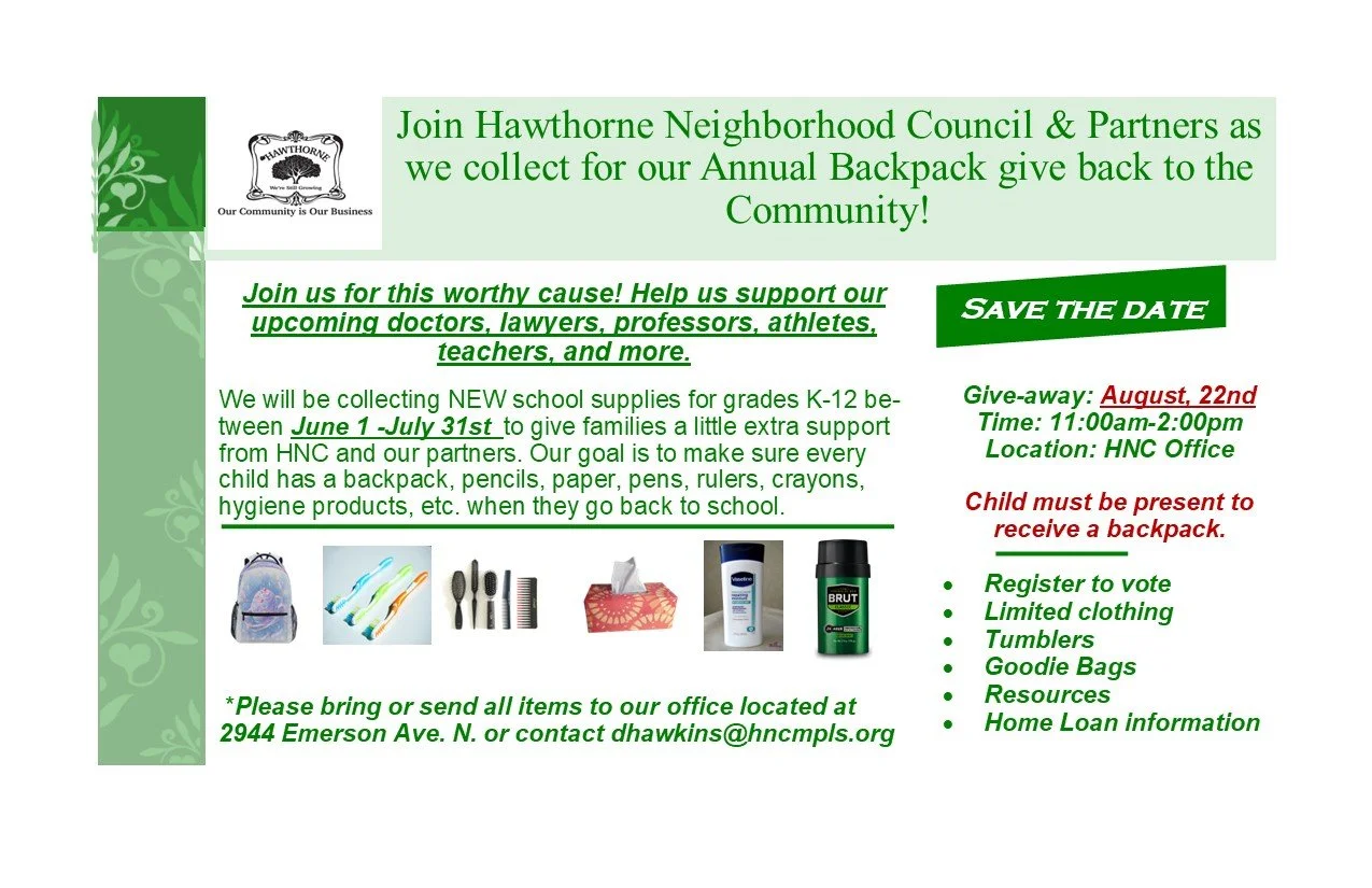 Annual Backpack Collection