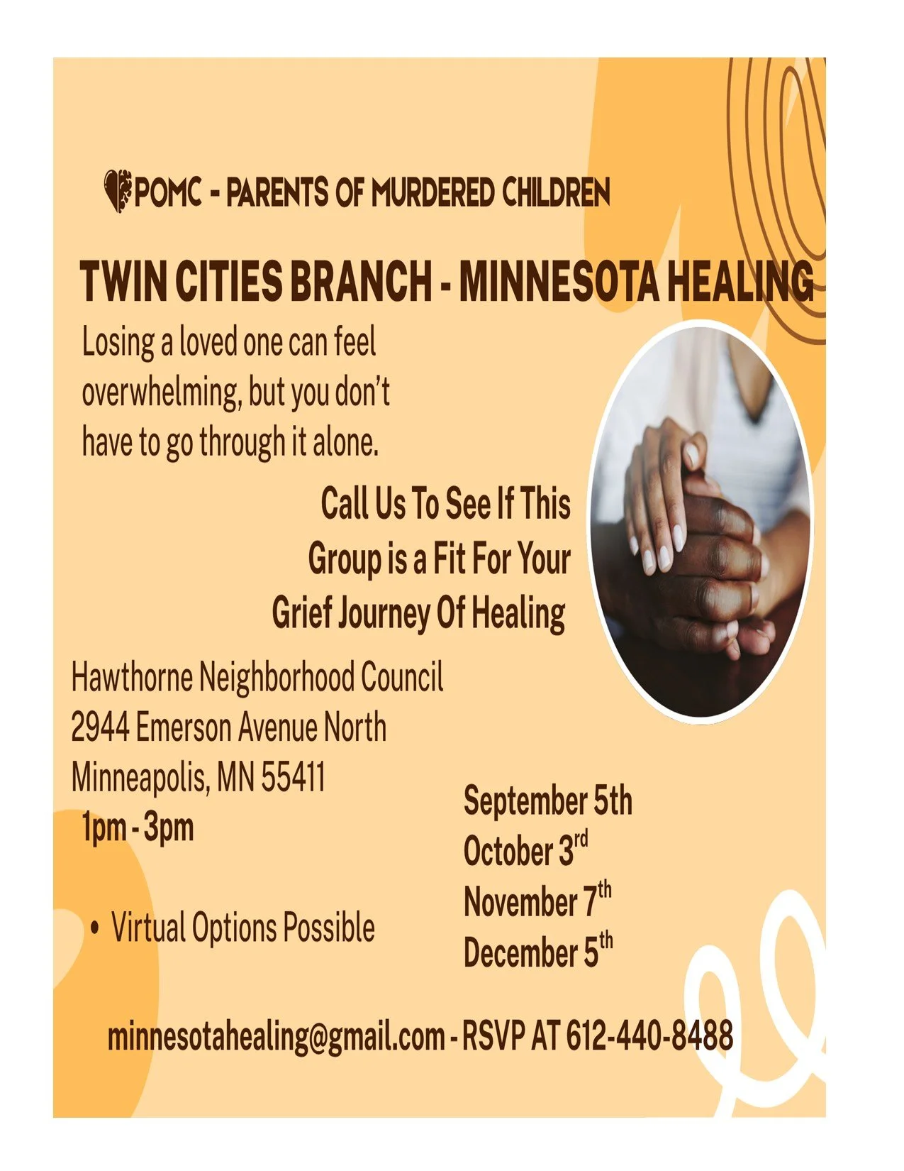 POMC Healing -Twin Cities Branch -MN Healing