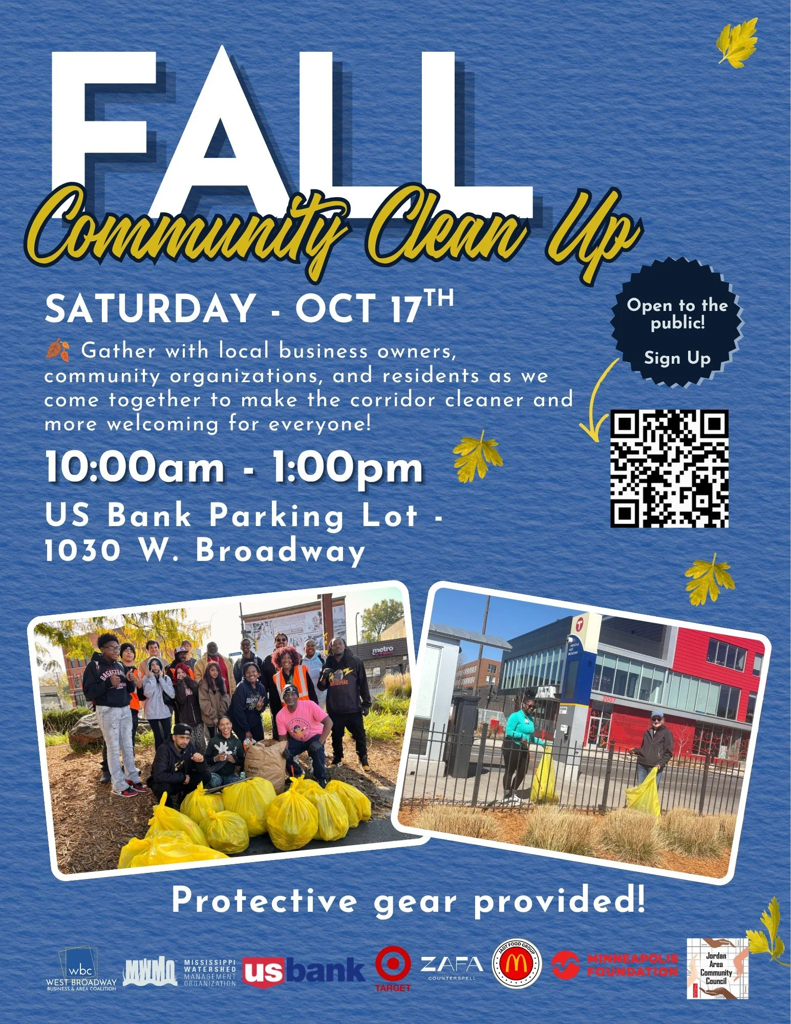 West Broadway Clean Up