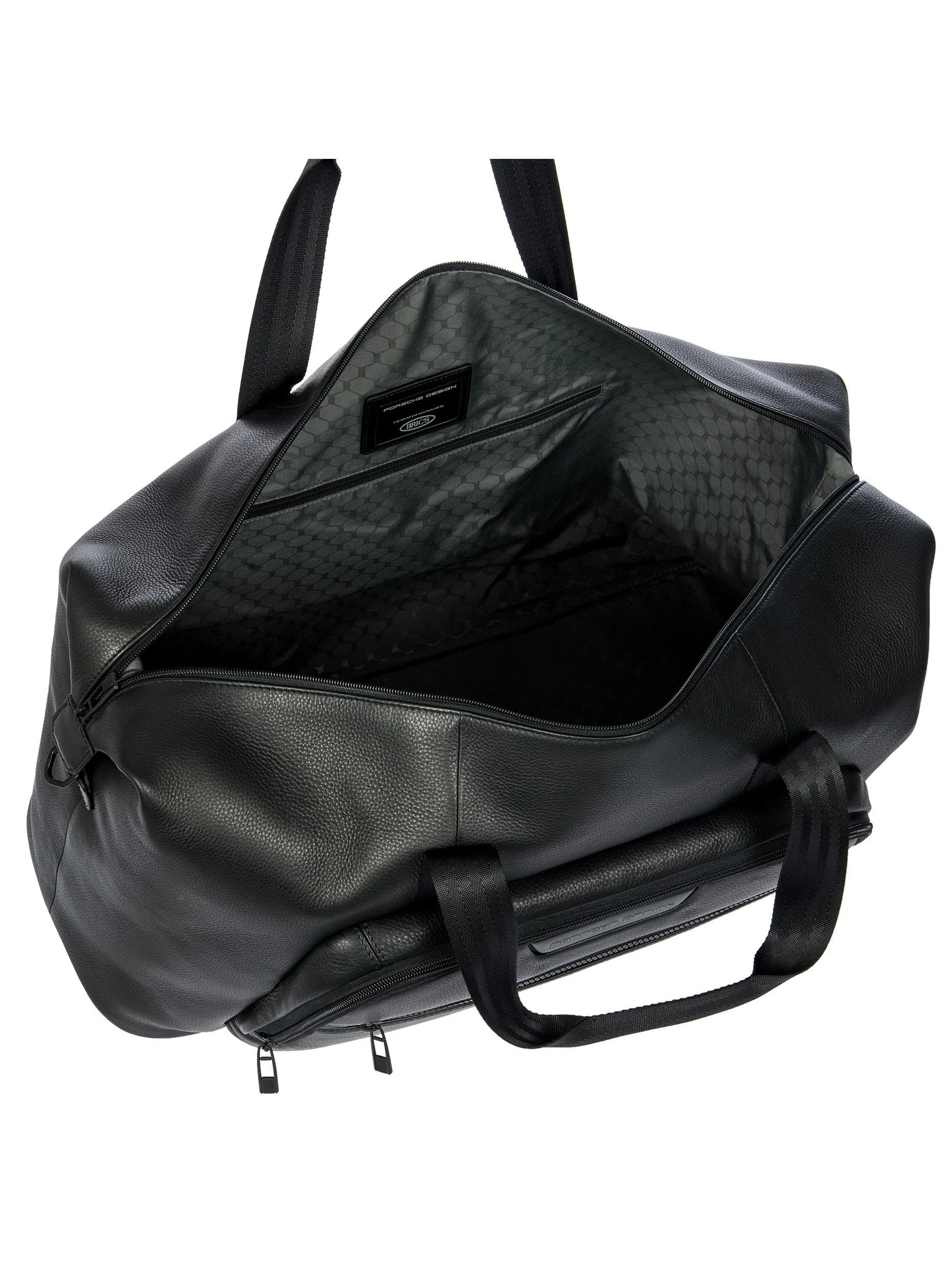 Porsche Design Roadster Leather Evo Weekender in Black (OLH01009.001), view 5