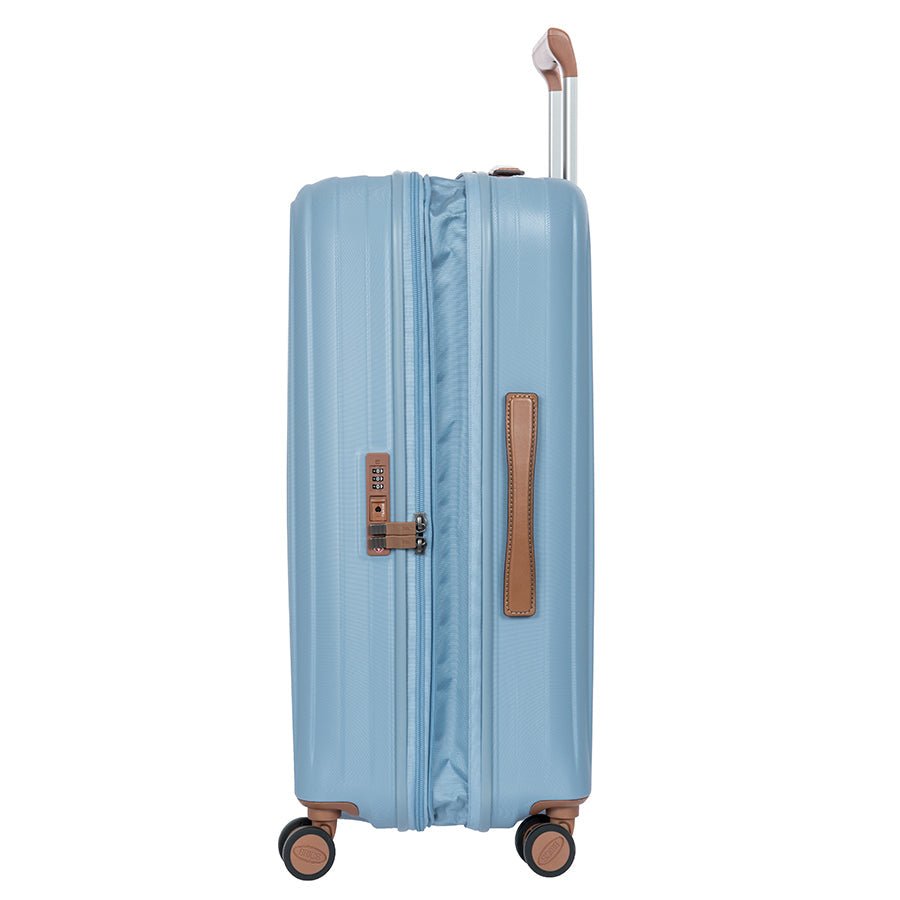 Bric's Taormina Expandable Checked in Sky Blue (BAH08452.022), view 4