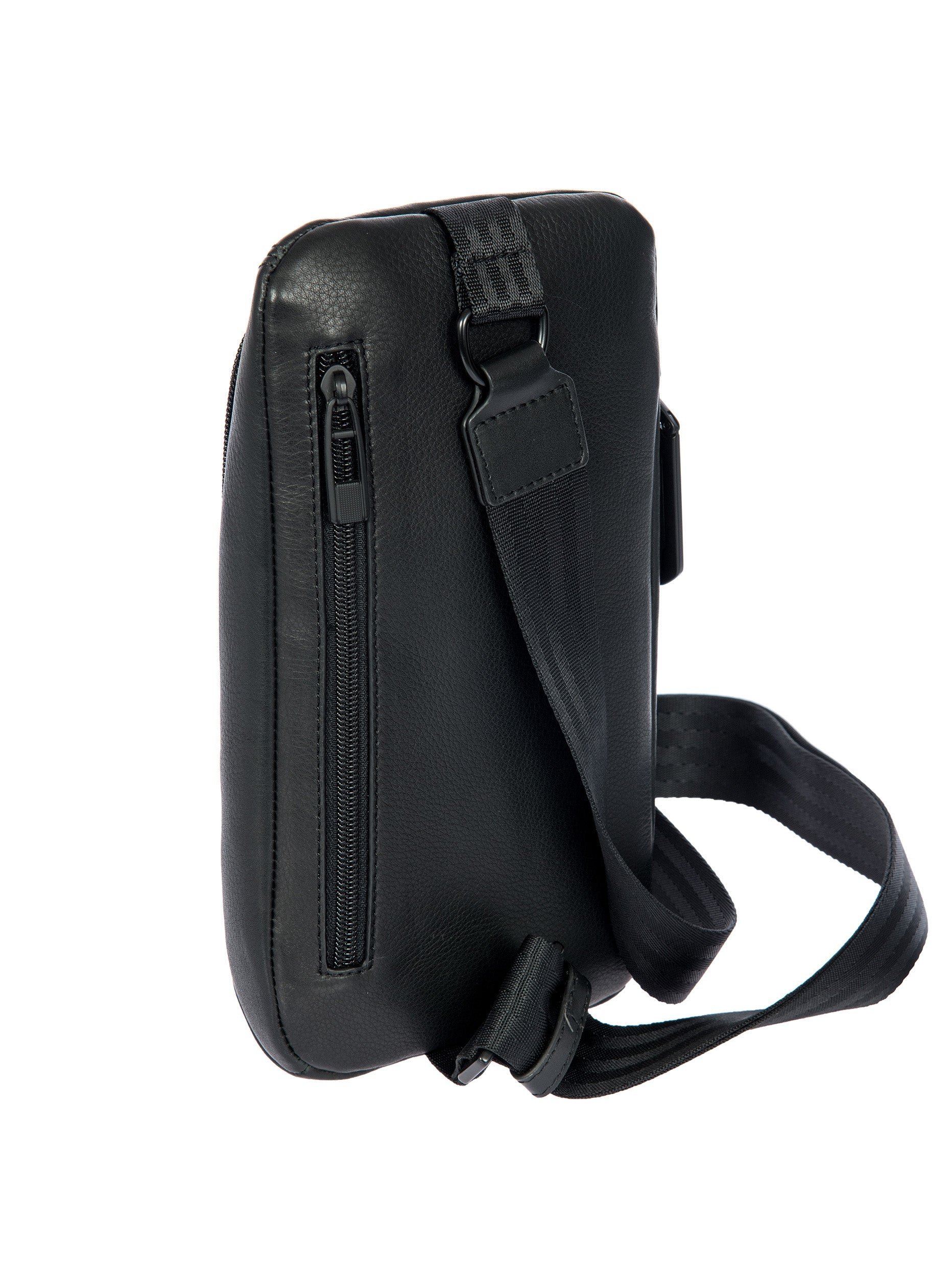 Porsche Design Roadster Leather Evo Crossbody Bag in Black (OLH01538.001), view 3