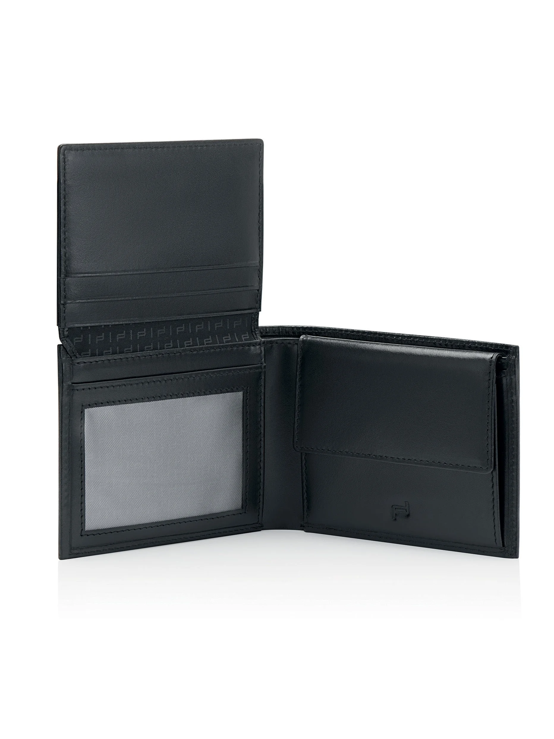 Porsche Design Vertical Wallet 5 in Black (OBE09906.001), view 4