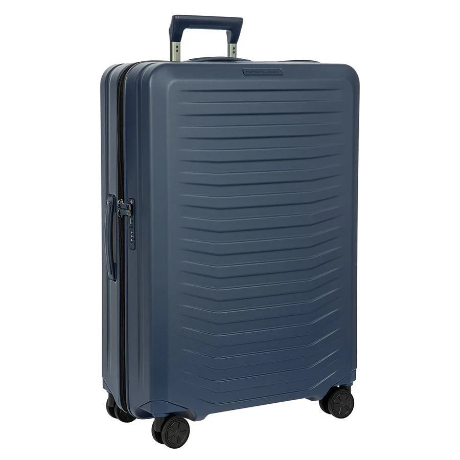 Porsche Design Roadster Hardcase Spinner Checked in Dark Blue Matte (ORS06503.310), view 2