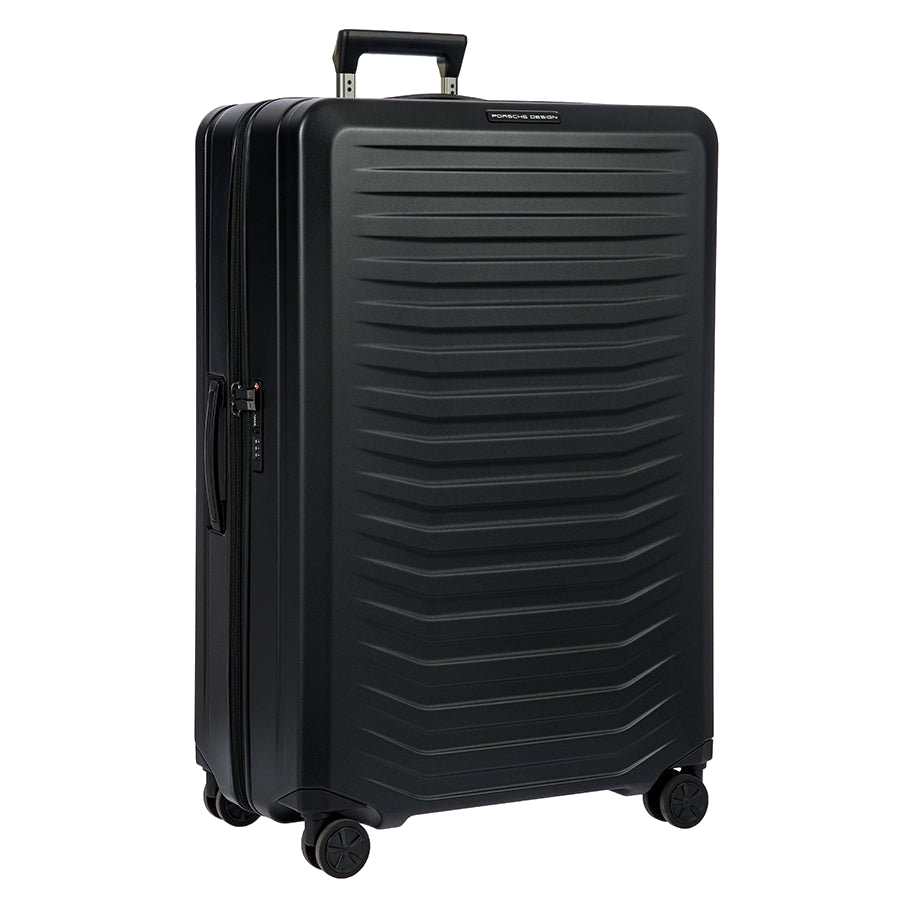 Porsche Design Roadster Hardcase Spinner Checked in Matte Black (ORS06504.009), view 2