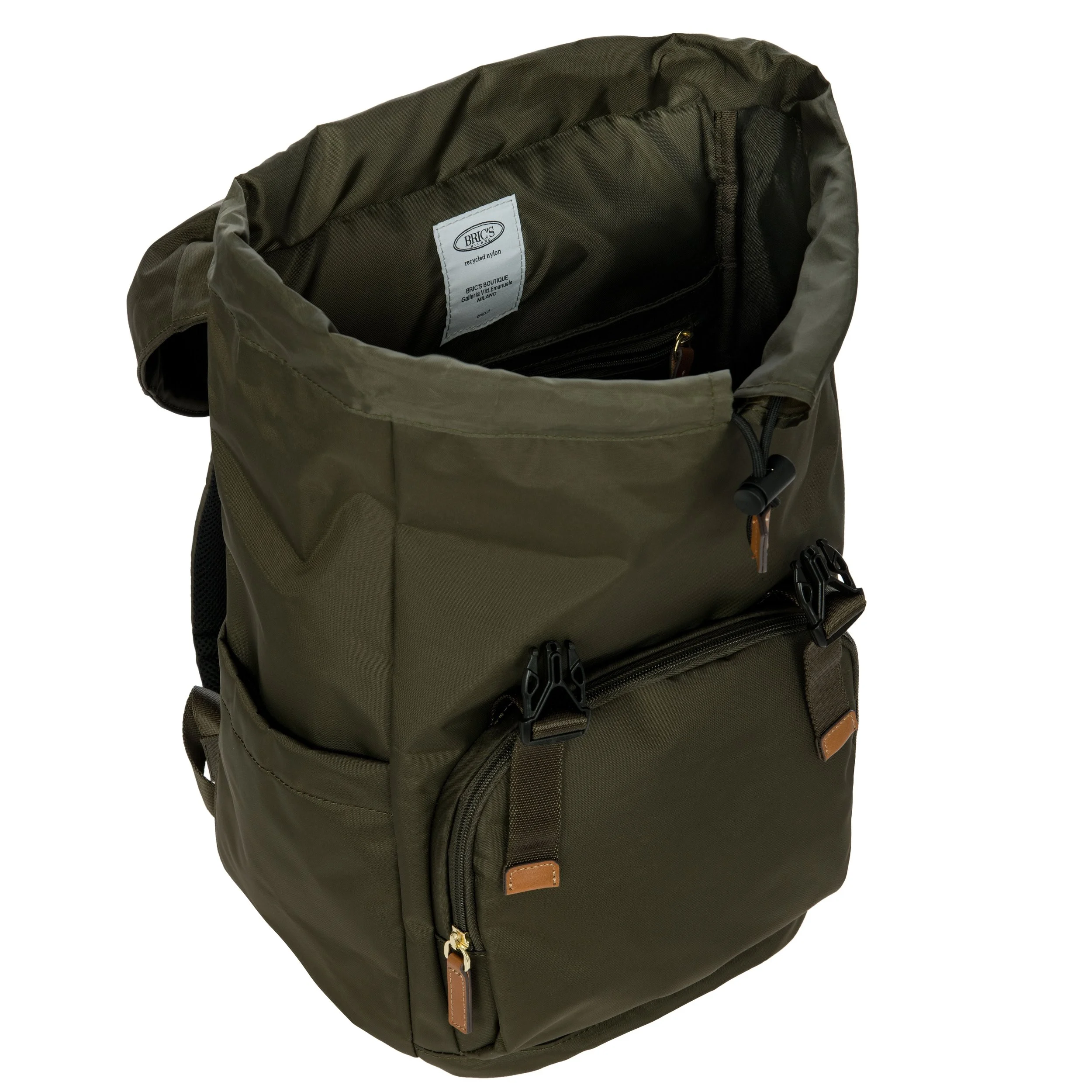 Bric's X-Collection Excursion Backpack in Olive (BXL40594.078), view 3
