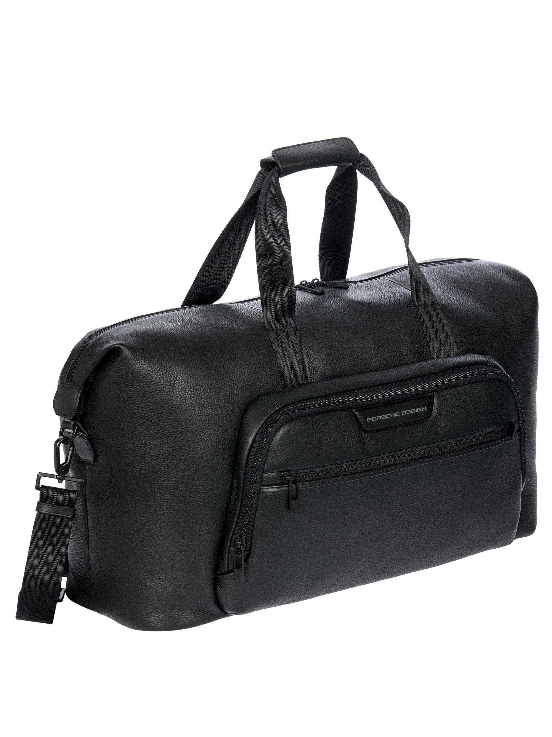 Porsche Design Roadster Leather Evo Weekender in Black (OLH01009.001), view 2