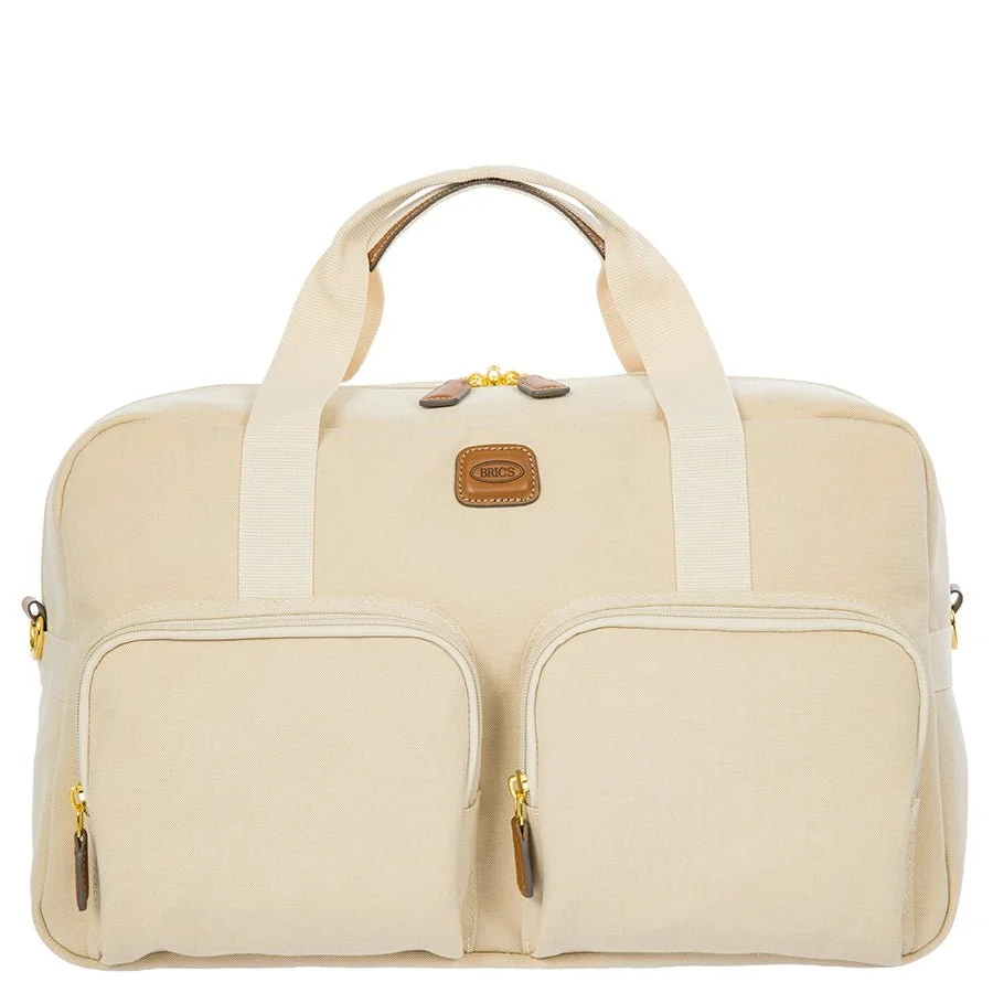 Bric's Volterra Trama Boarding Duffle in Cappuccino (BOE42192.493), view 1
