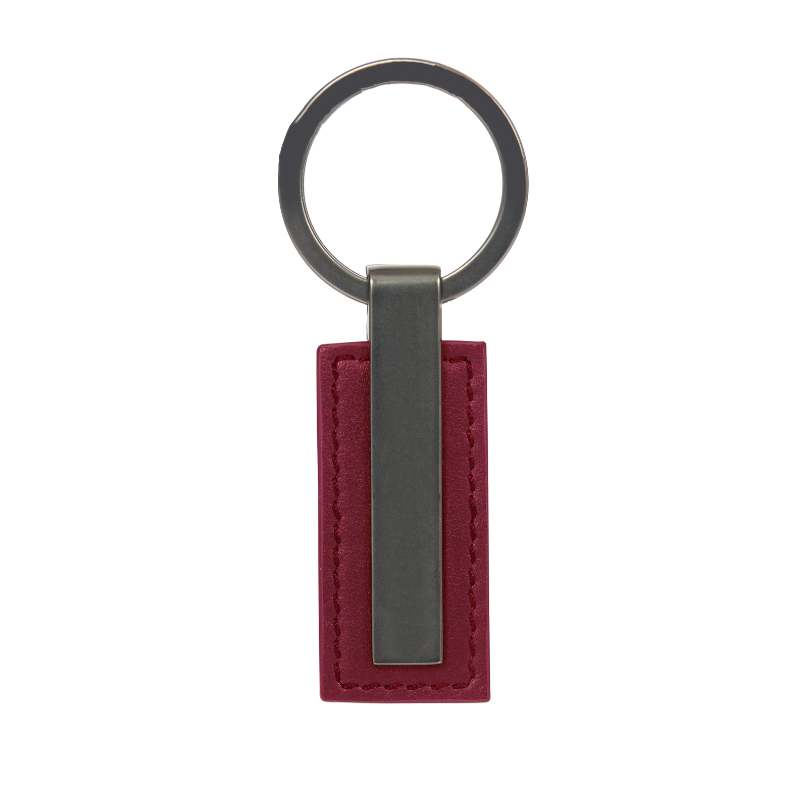Porsche Design Metal Bar Key Ring in Carmine Red (OKY28801.019), view 2