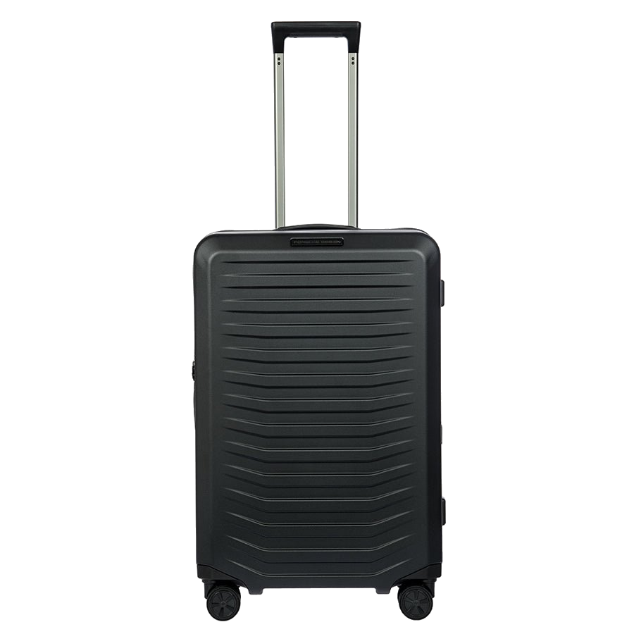 Porsche Design Roadster Hardcase Spinner Checked in Matte Black (ORS06502.009), view 1