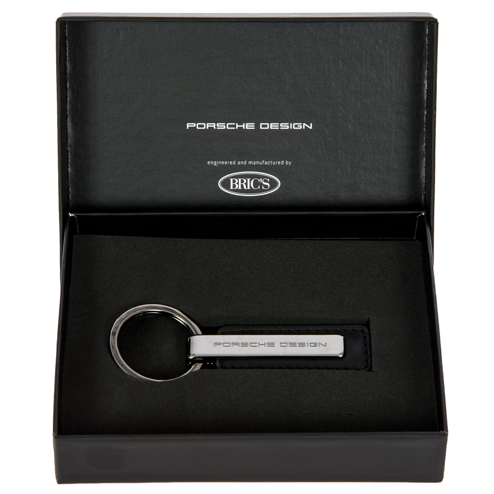 Porsche Design Metal Bar Key Ring in Black (OKY08801.001), view 5