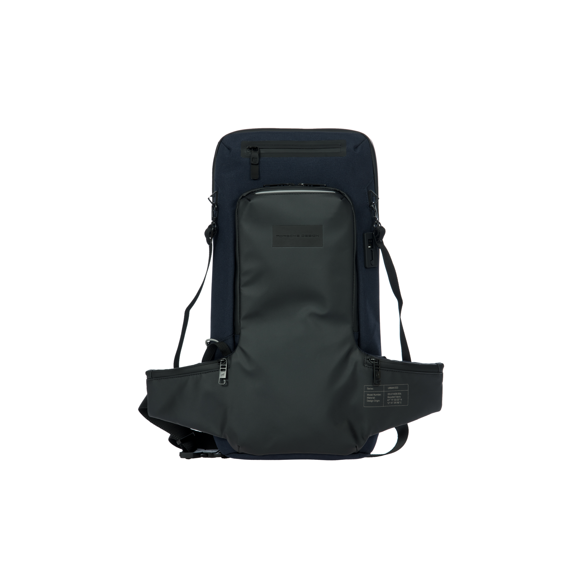 Porsche Design Urban Eco Cycling Backpack in Blue (OCL01608.006), view 1