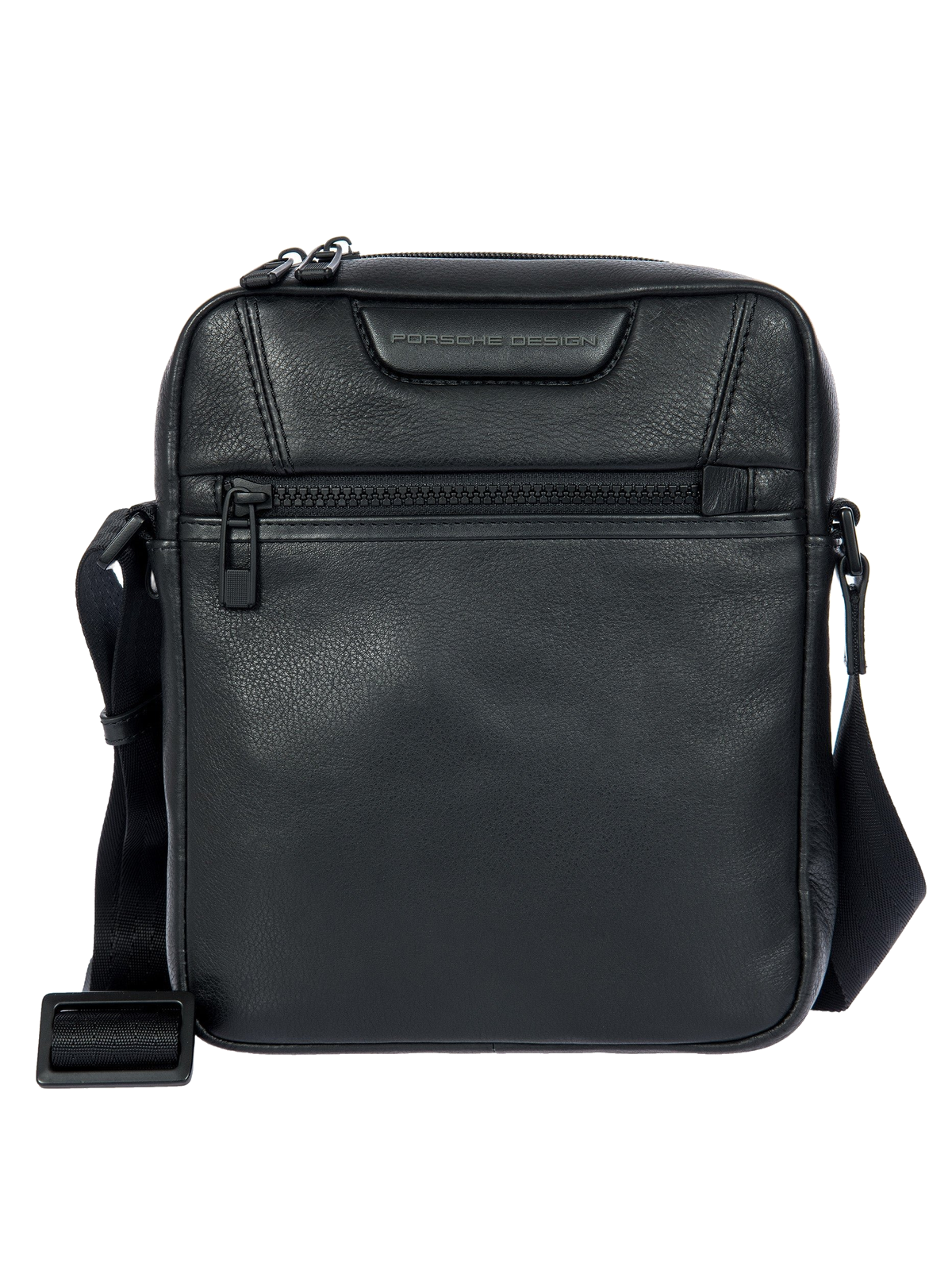 Porsche Design Roadster Leather Evo Shoulder Bag XS in Black (OLH01540.001), view 1