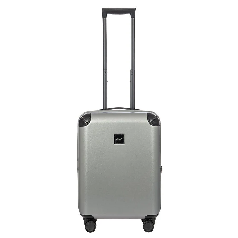 Bric's Amalfi Hardside Carry-On in Silver/Black (BAQ08351.211), view 1